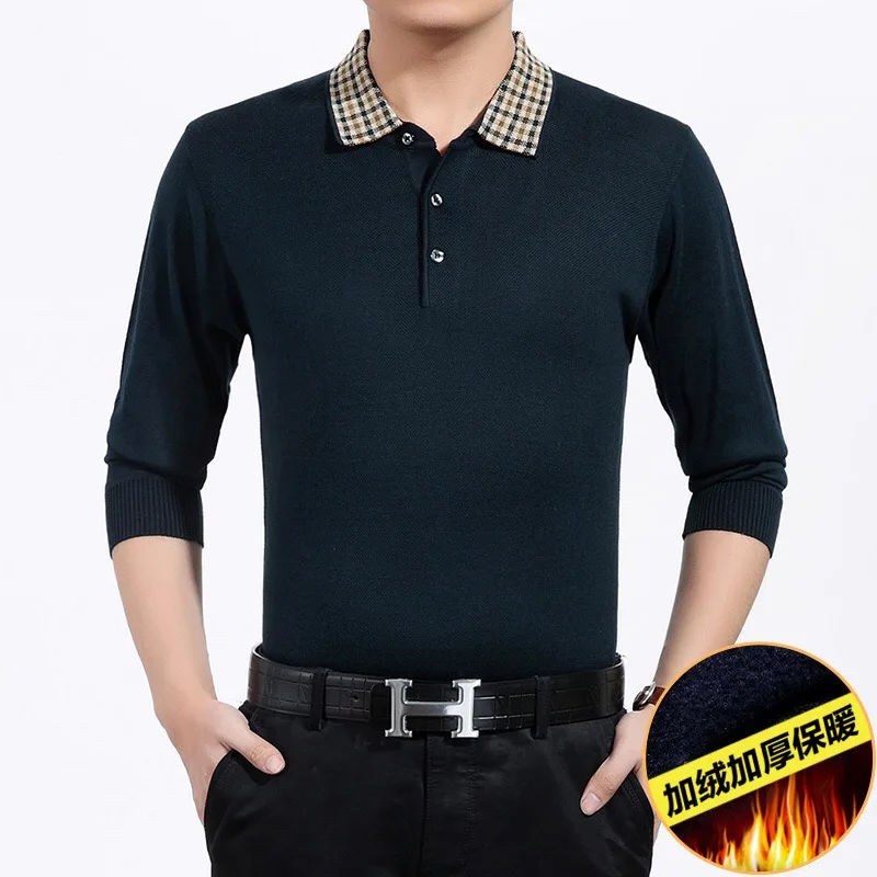 Мужская одежда ropa de hombre 2018 Большие размеры 3XL толстый теплый флисовый свитер с