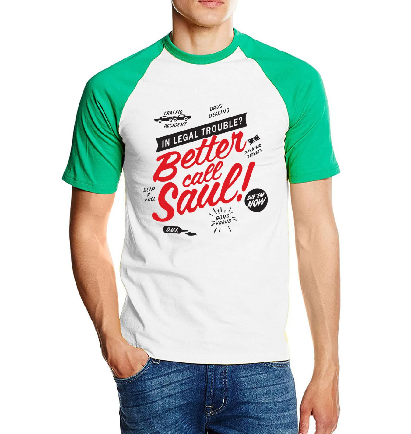 Футболка с надписью «tv Show Better Call Saul», Новинка лета, хлопок, реглан, Мужская футболка в стиле хип-хоп, уличная одежда
