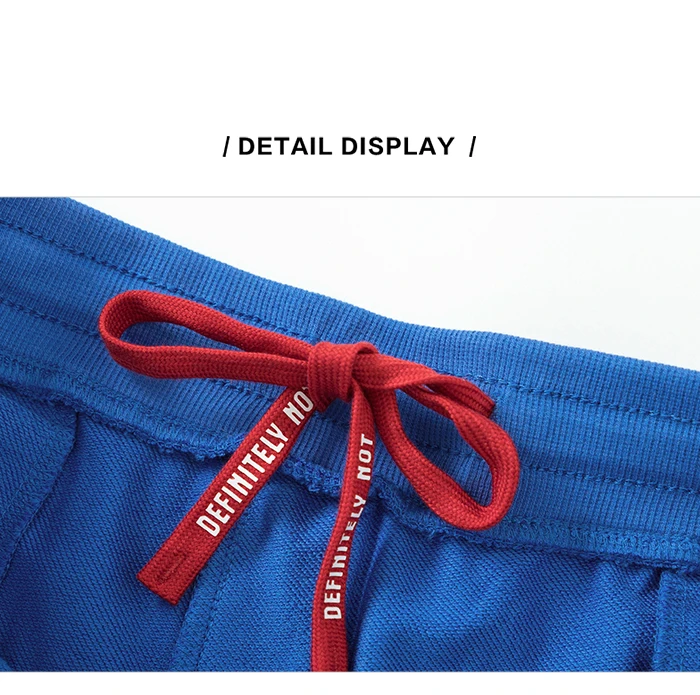 SEMIR повседневные брюки летние брюки мужские новые спортивные штаны с вышитыми буквами трикотажные брюки