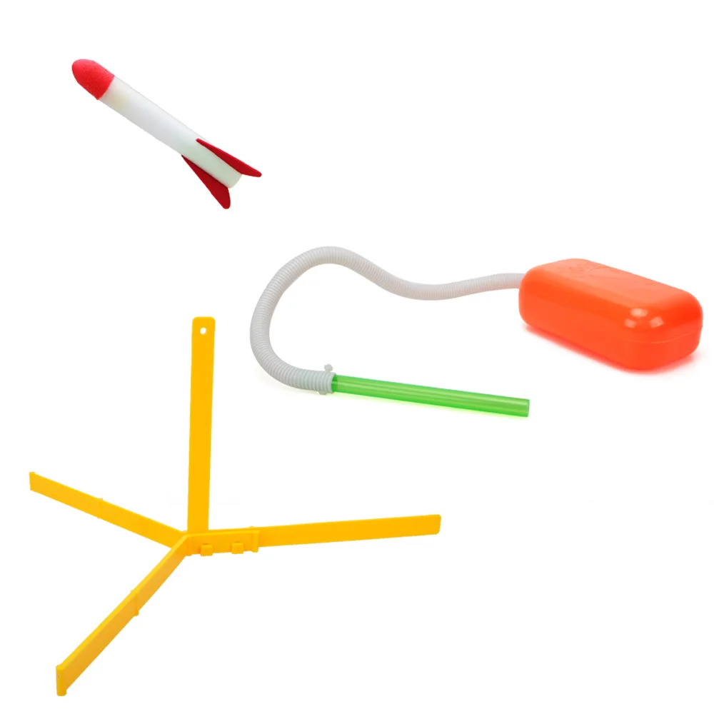 Air Stomp Rocket Blaster набор | включает насос пусковую колодку и 4 пенопластовые ракеты