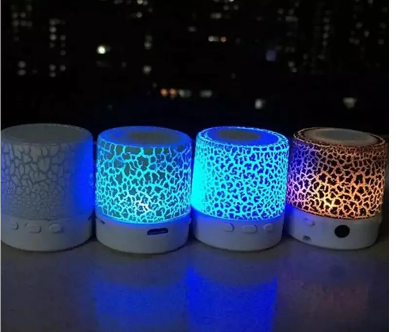 2017 горячие продажа Портативный Беспроводной Мин Динамик Bluetooth свет Динамиков Bass
