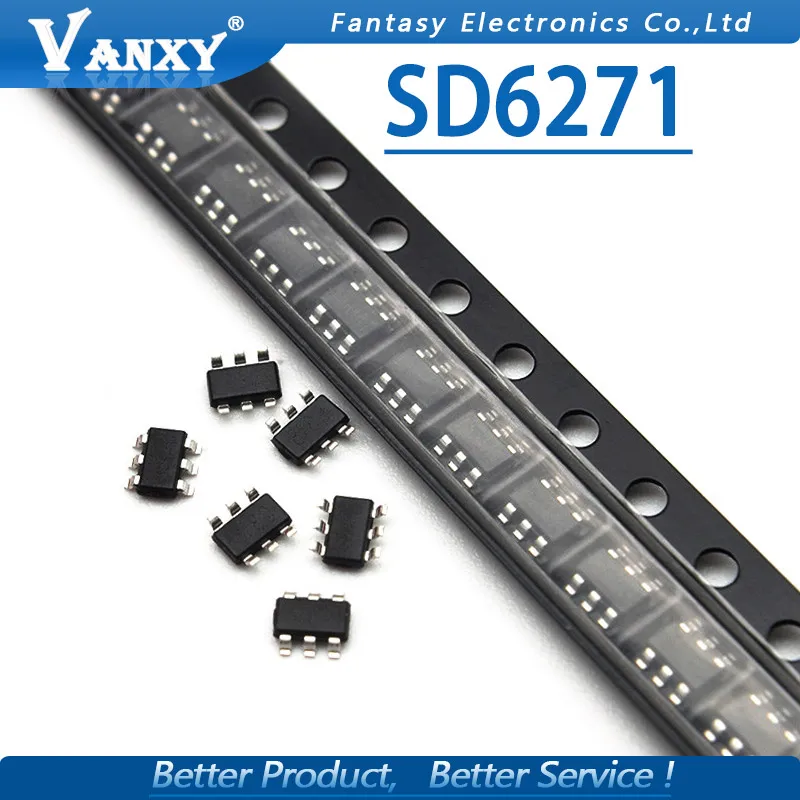 10pcs SD6271 SOT23-6 SD6271LR-G1 SOT-23 SD6271LR SOT | Электронные компоненты и принадлежности