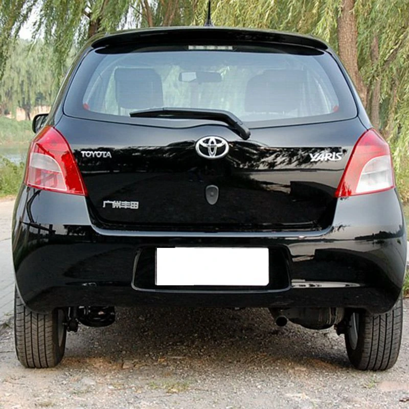 Для toyota Yaris спойлер 2008 2009 2010 2011 2012 2013 год высокое качество АБС праймер задний Багажник крыло задний спойлер