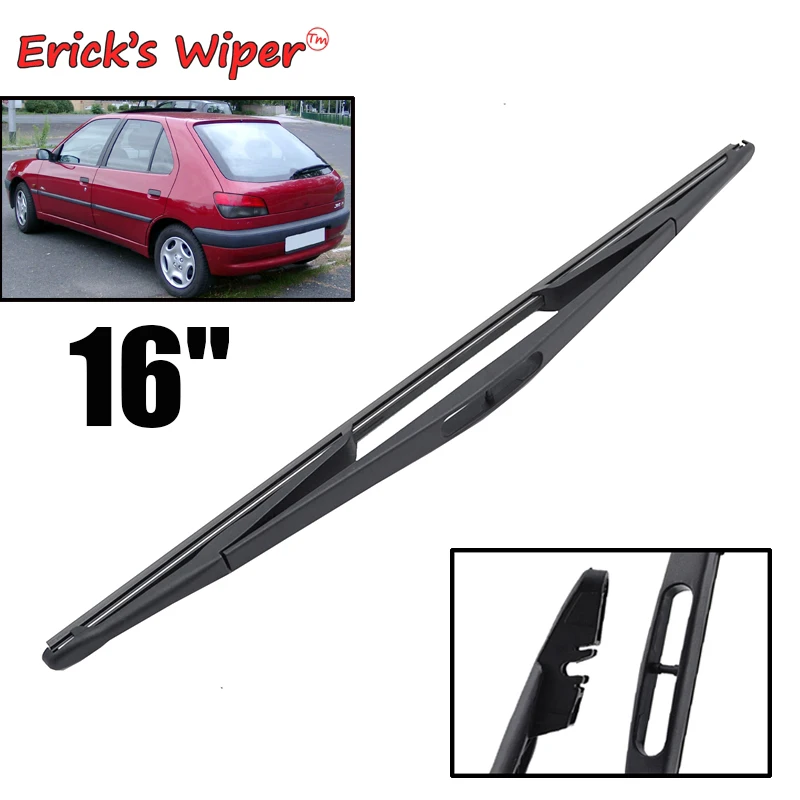 Щетка стеклоочистителя Erick's 16 &quotдля Peugeot 306 лобовое стекло заднее