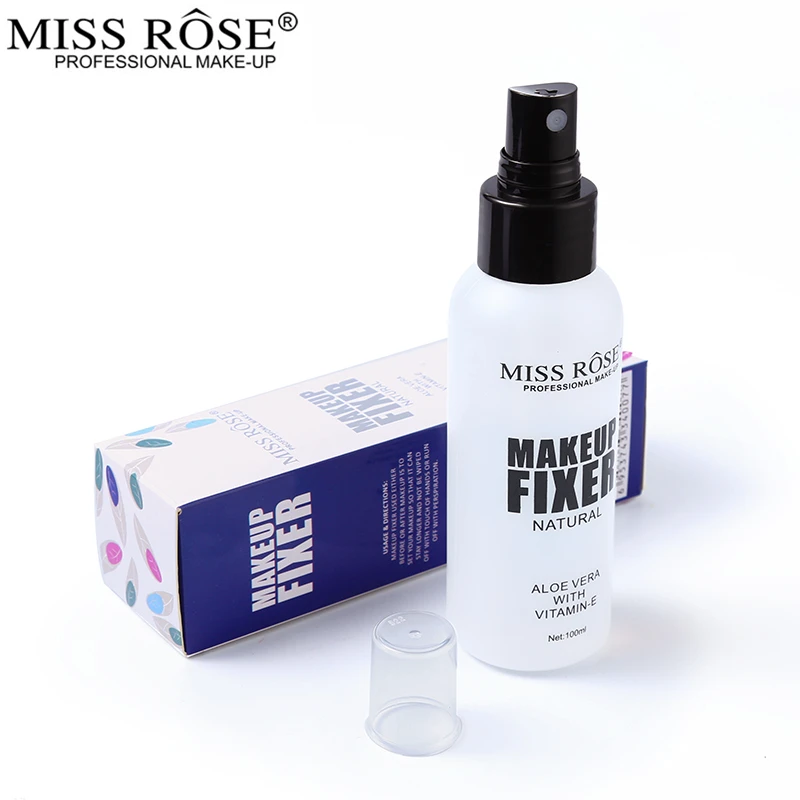 Miss Rose Setting Spray матовая основа для макияжа лица фиксатор увлажняющий освежающий стойкая основа для лица макияж 100 мл