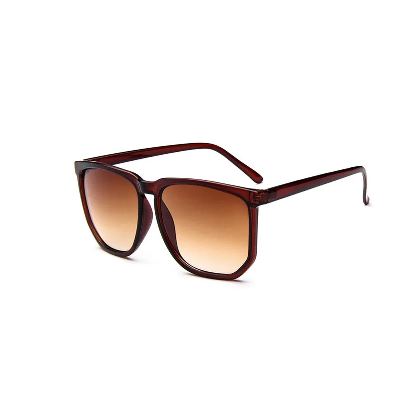 Большие квадратные линзы солнцезащитные очки для мужчин и женщин модные с