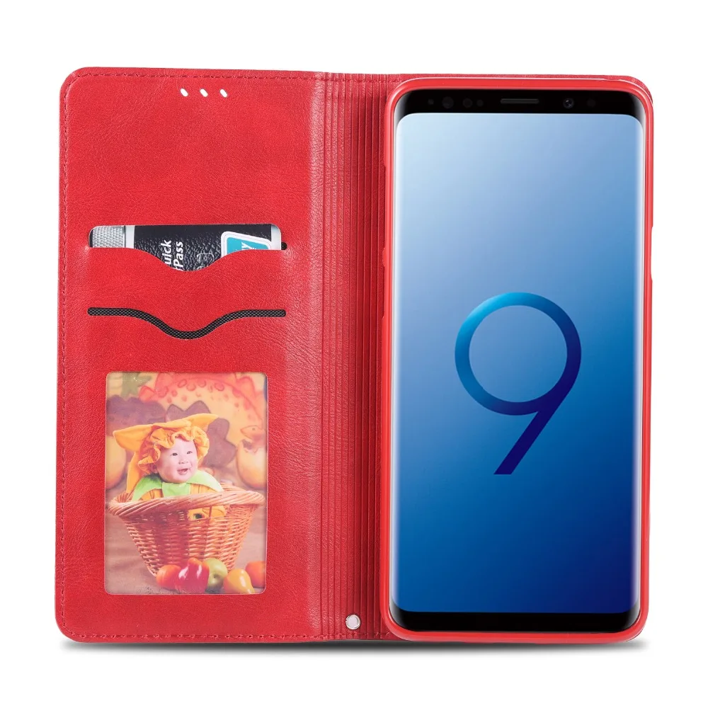 Jmzwsty красного цвета Классический Винтаж текстура для samsung S7 край S8 S9 плюс S10 + Lite A и