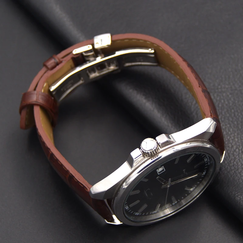 Ремешок из натуральной кожи для часов Tissot 1853 LE LOCLE T41/T17/T065/T063/T085 черный 19 20 21 22 мм |