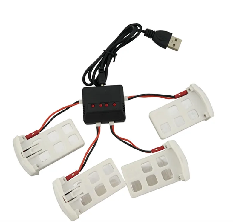 Самолетная ось bll SYMA X5UC/X5UW RC Quadcopter запасные части Аксессуары 3 7 V 500mAh батарея * 4 шт +