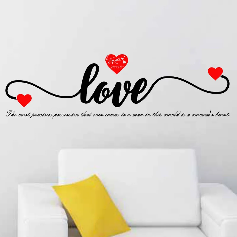 

Настенная наклейка LOVE HonC ПВХ