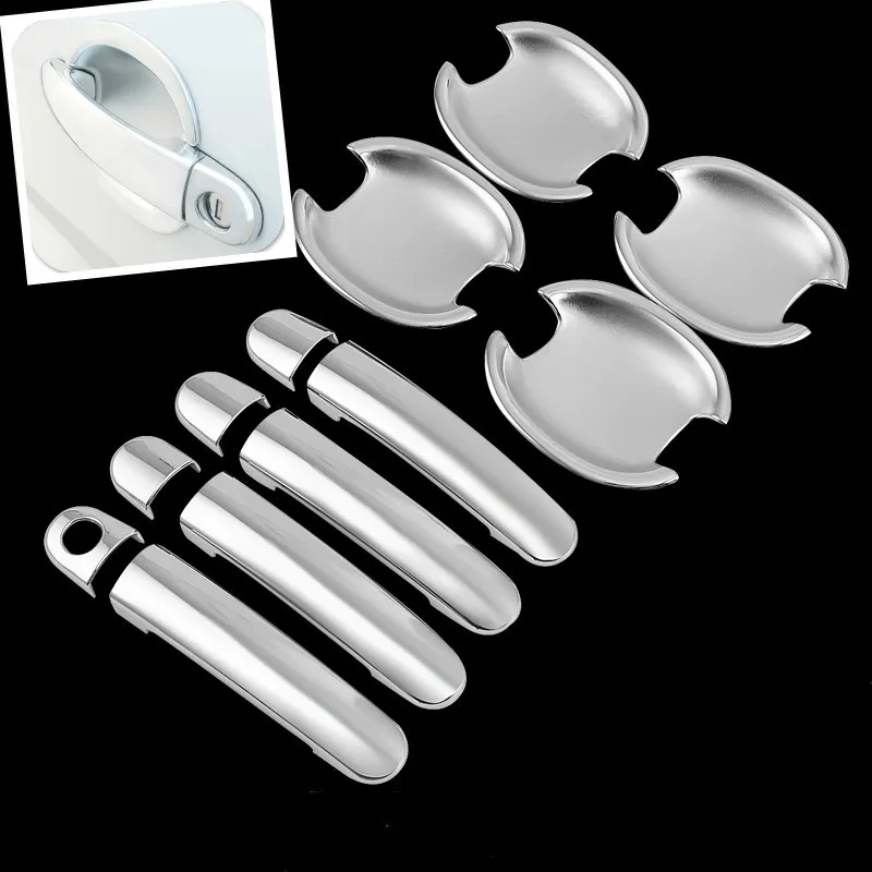 FUNDUOO для VW Golf Mk4/VW Bora/VW Jetta 1999 2000 2001 2002 2003 2004 Новый ABS хромированная дверная ручка +