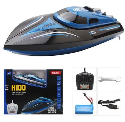 Скоростная лодка Skytech H100 с пультом дистанционного управления 2 4 ГГц канала |
