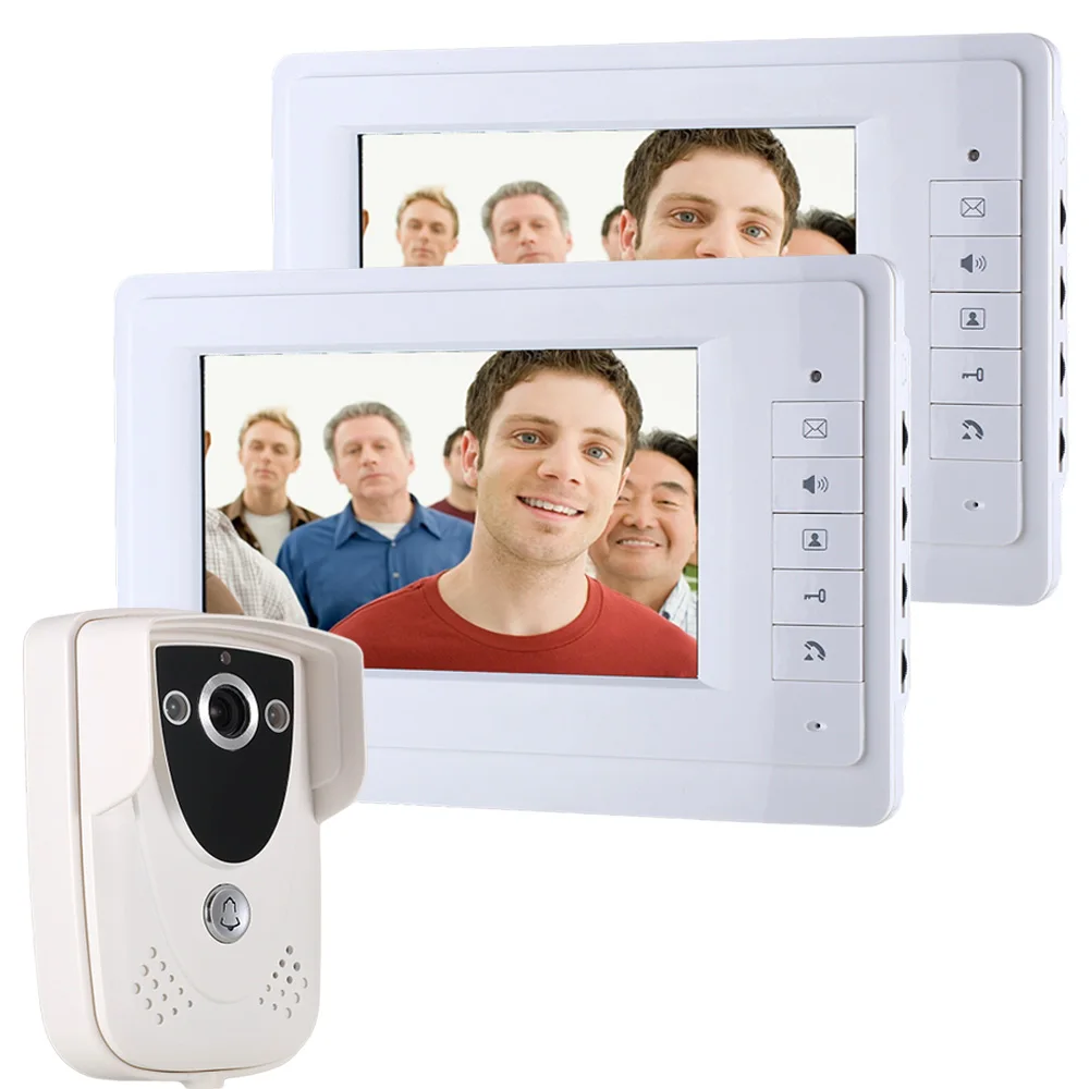Домашняя безопасность 7 &quotдюймовый TFT сенсорный экран LCD цветной видео дверной