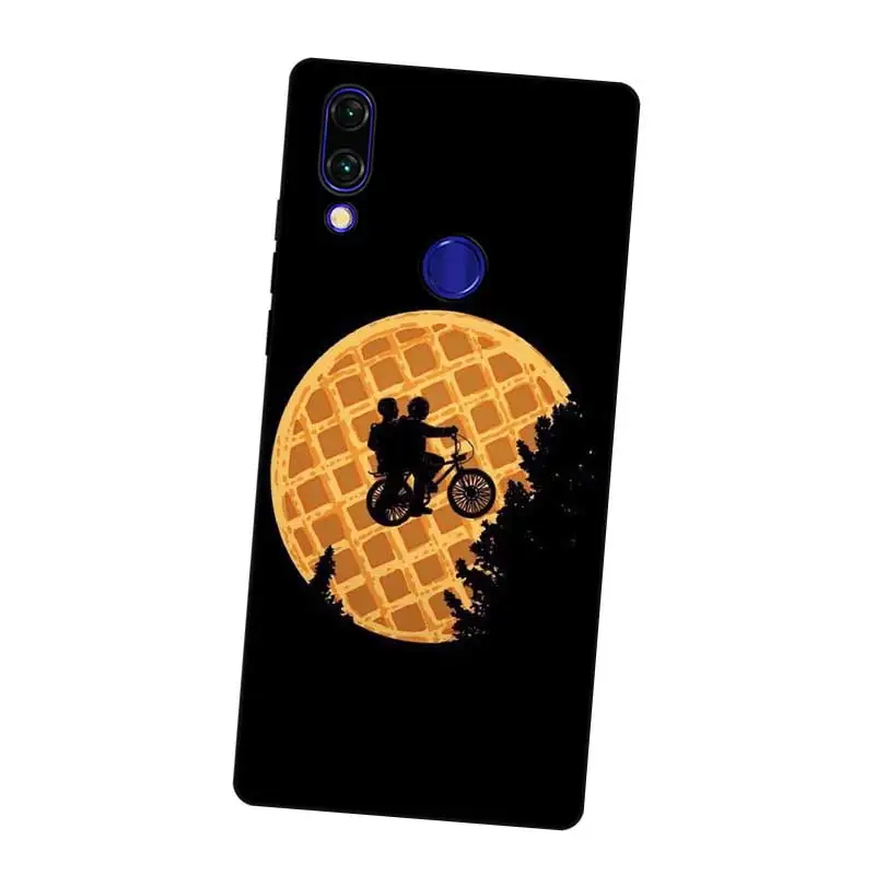 N421 Stranger Things Fear Black Silicone Case Cover For Xiaomi Redmi Note 3 4 4X 5 5A 6 7 Pro Global |
