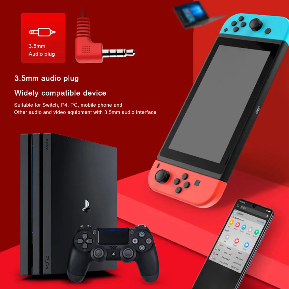 Игровые наушники IPega Hi-Fi стереонаушники Музыкальная гарнитура микрофон для PS4