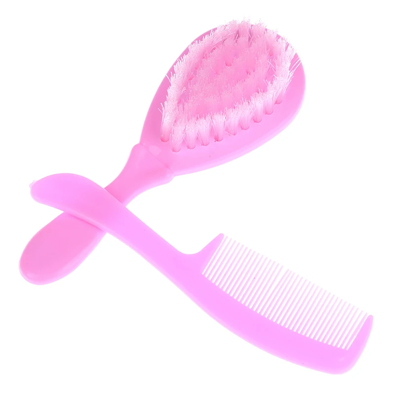 2 шт./компл. Детская щетка для волос расческа портативная мягкая новорожденных