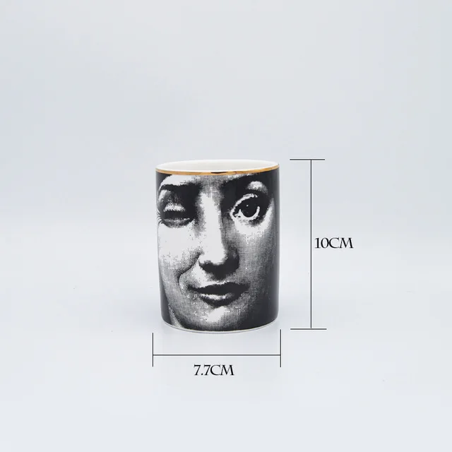 Подсвечник Fornasetti В миланском стиле для домашнего декора классический декор