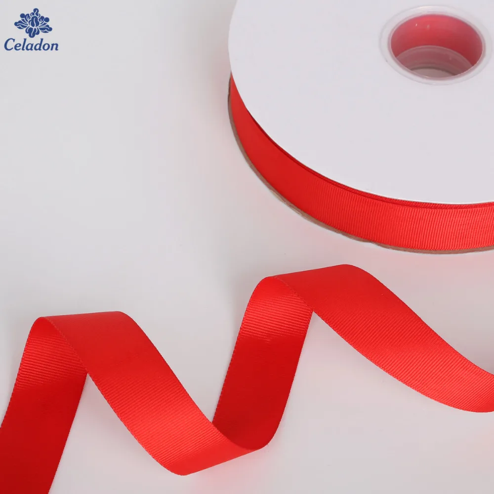 Лидер продаж 5 ярдов ленты красного цвета для свадебных торжеств вечерние