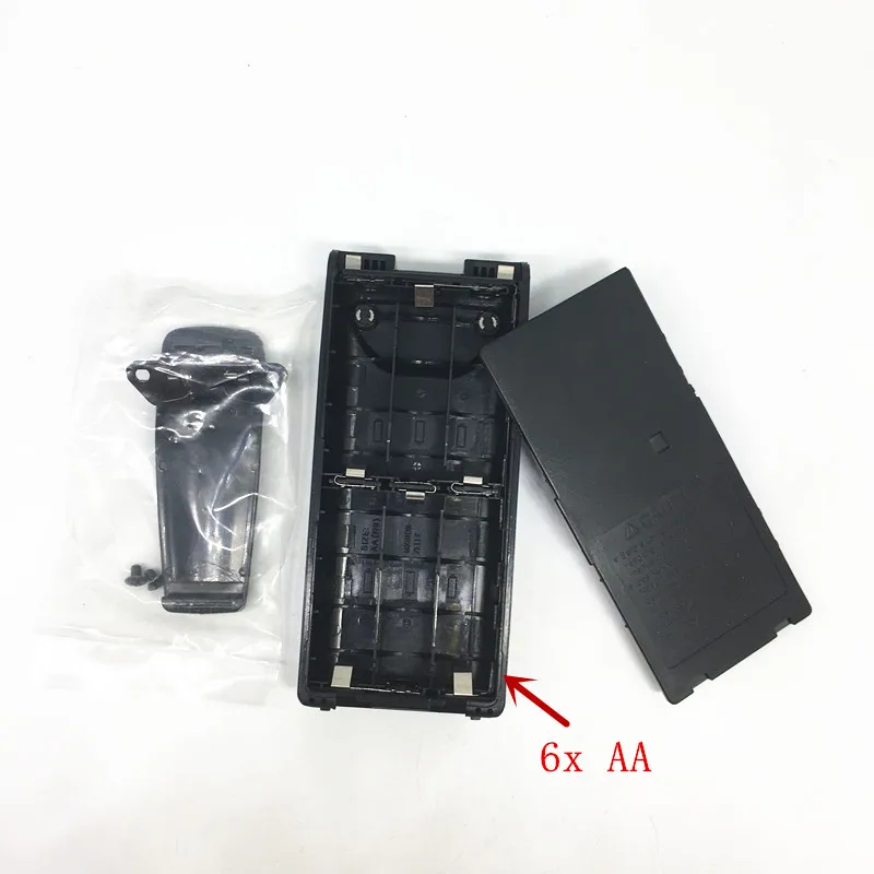 5 шт./лот чехол для батареи 6xAA ICOM IC V8/V82/U82/F3G/F3GT/F3GS/F4G/F4GT/F4GS/F11/F11S/F21G и др. рация с