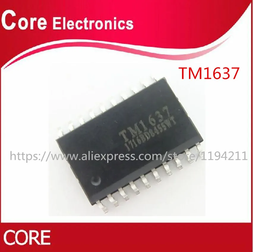 50 шт. TM1637 1637 SOP SMD новый и оригинальный IC|Интегральные схемы| |