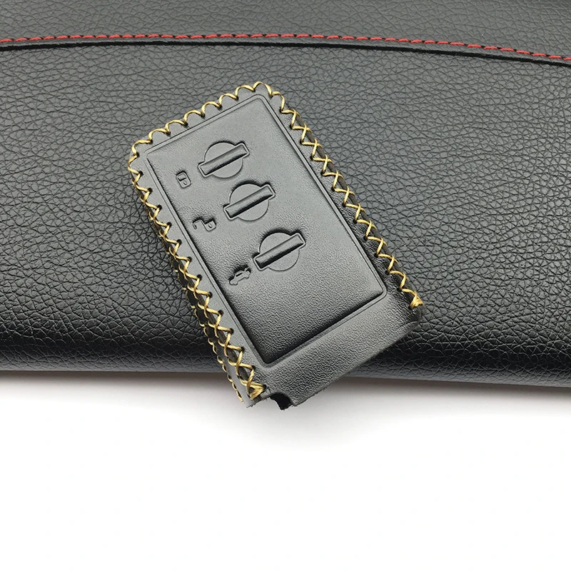 Верхний слой кожаный ключ CaseCover для Subaru Legacy Impreza Outback протектор кожи держатель без