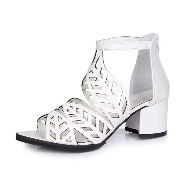 2019 new fashion Vintage Summer Style Women Sandals Wedge Heels Rhinestones Bohemian Beach mid-heel zipper sandals m689 | Обувь