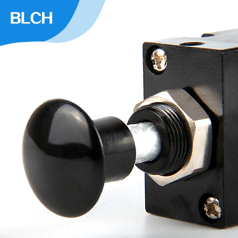 Ручной пневматический клапан BLCH переключатель управления цилиндром 3 л/4 л ручное