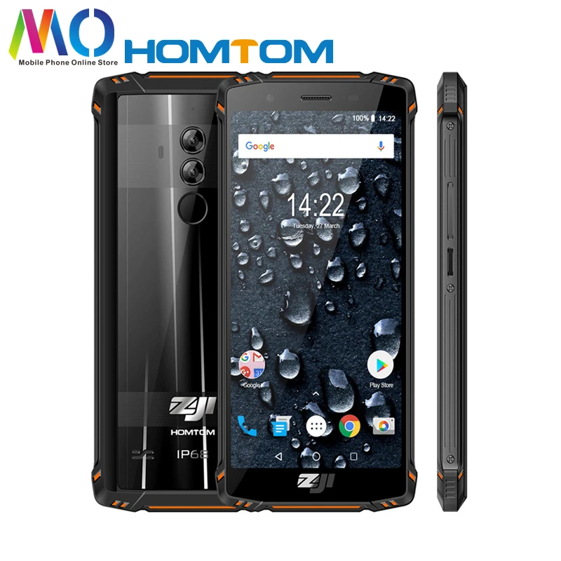 Глобальная версия HOMTOM ZOJI Z9 6 ГБ 64 Гб RAM IP68 5500 мАч водонепроницаемый мобильный
