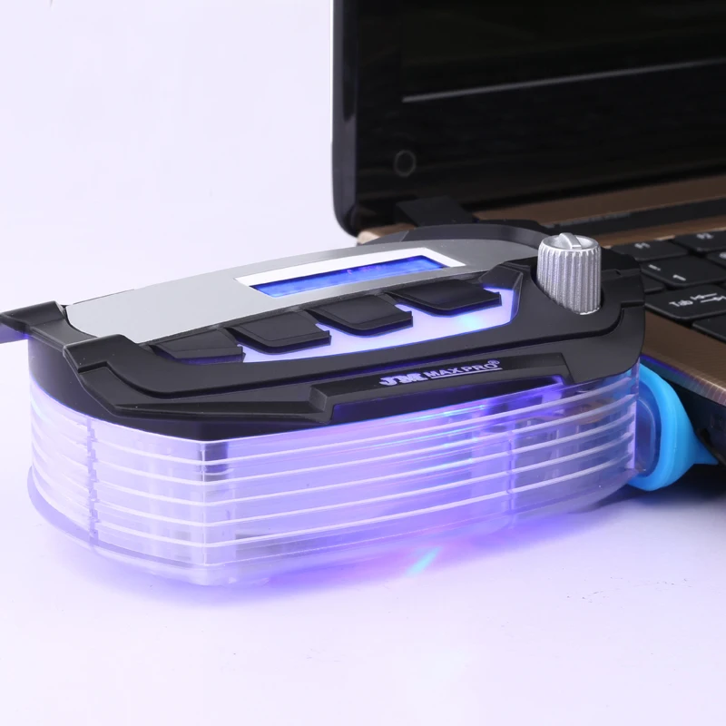 Мощный охлаждающий usb вентилятор для ноутбука 14 15 6 17 дюймов с ручкой ручного