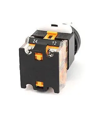 Пластиковый Встраиваемый DPST 3 Way поворотный переключатель самоблокирующийся 400V