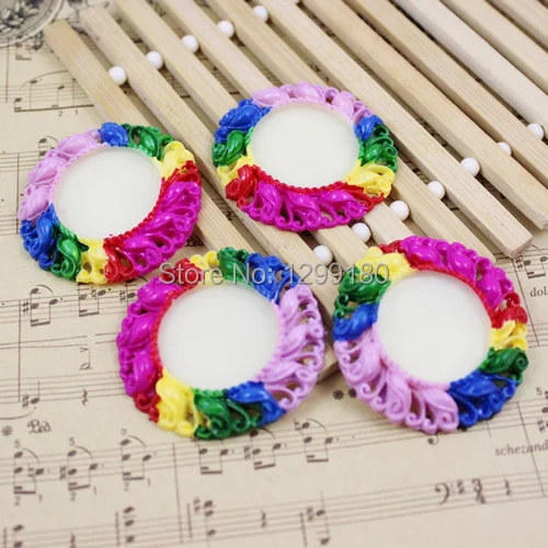 Подходят для кабошонов 25 мм красочные камеи/стекло/кабошон рамка рамки настройки