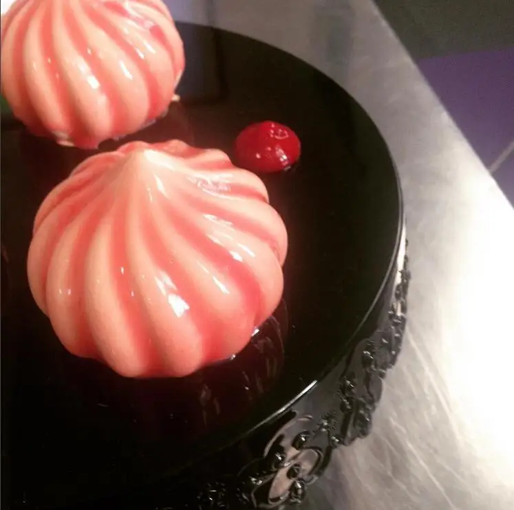 6 отверстий в форме булочек силиконовая форма инструмент для выпечки Мусса