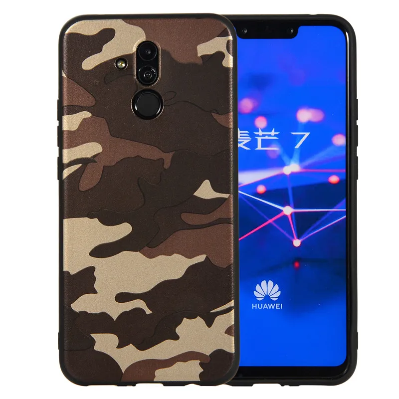 Wekays для Huawei Mate 20 Lite армейский зеленый камуфляжный чехол Pro Мягкий ТПУ силиконовый