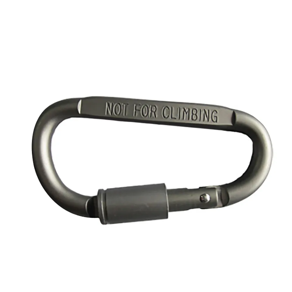 Карабин винтовой замок крючок для бутылки с пряжкой висячий брелок ключей