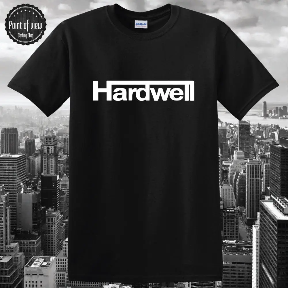 Футболка Hardwell EDM Trance House вечерние мужские футболки музыкальная Фестивальная