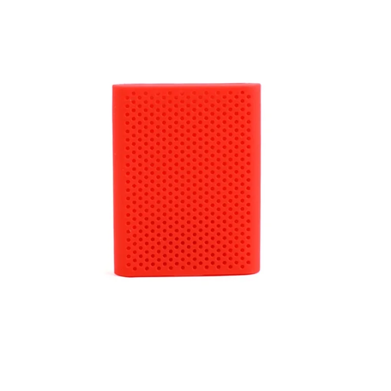 Red silicone case EVA Жесткий сумка чехол силиконовый чехол Портативный 250 ГБ 500 1 ТБ 2 ТБ SSD USB 3,0 Внешние накопители для samsung T5/T3/T1 - Цвет: Red silicone case
