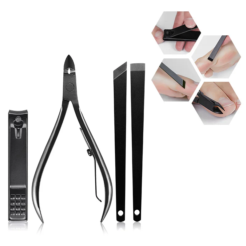 Из нержавеющей стали для бровей клипса ногтей набор бритв 15 кусачки маникюрный