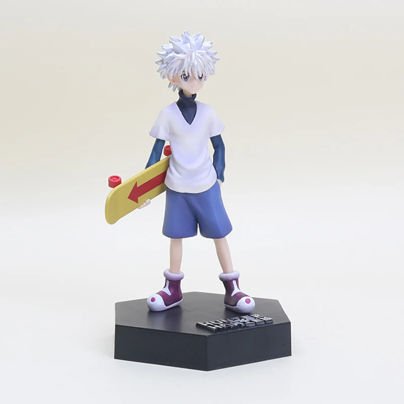 white no box 20 см Аниме Охотник х Охотник Гон Фрикс киллуа золдик Kurapika Hisoka фигурка Охотник х Охотник киллуа ПВХ фигурка модель игрушки - Цвет: white no box