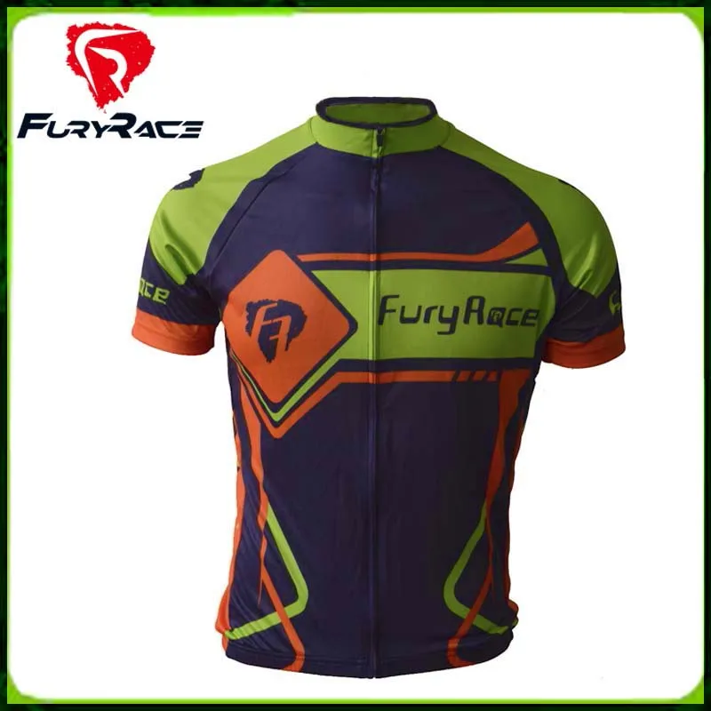 2016 Fury Racing Велоспорт Джерси Спортивная одежда Pro Mtb короткий рукав майки для