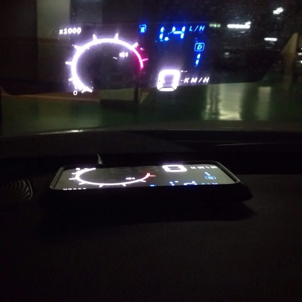 Автомобильная светоотражающая пленка HUD 15 см * 12 для дисплея лобового стекла