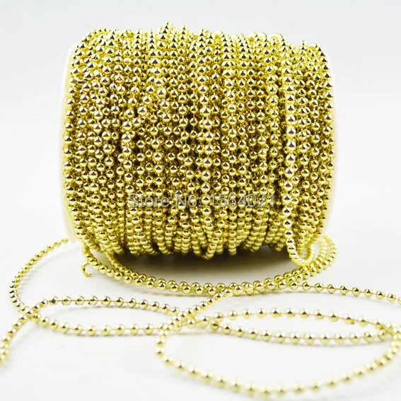 4 мм пластиковая перламутровая гирлянда катушка 10Y/рулон блестящая искусственная