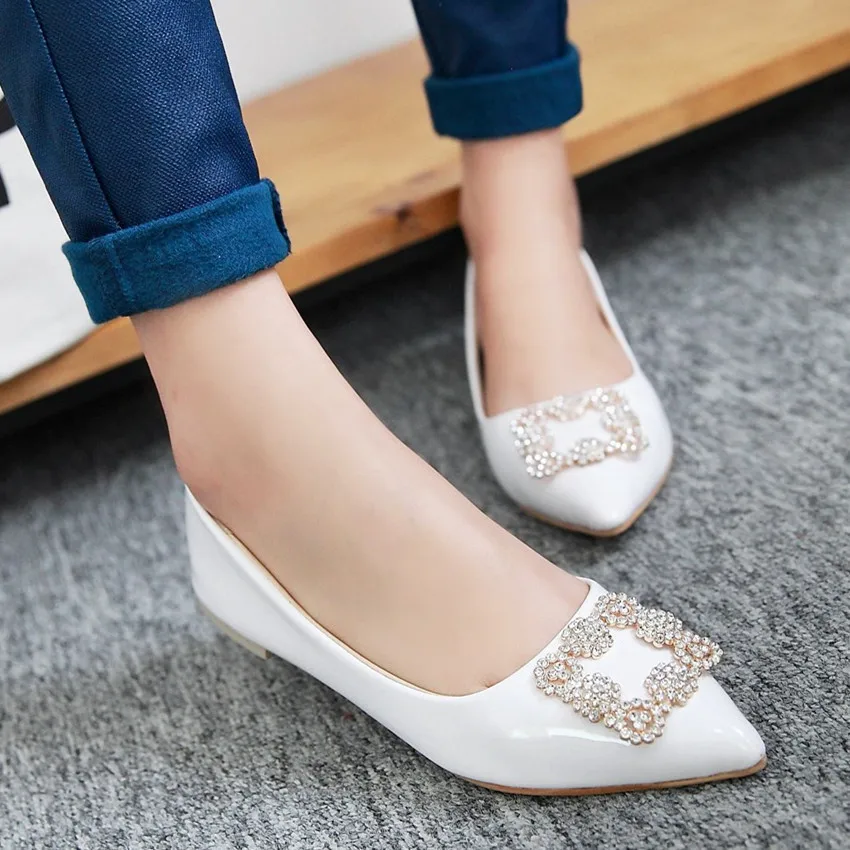 Обувь Женская обувь без застежек Лоферы для женщин девочек балетные костюмы