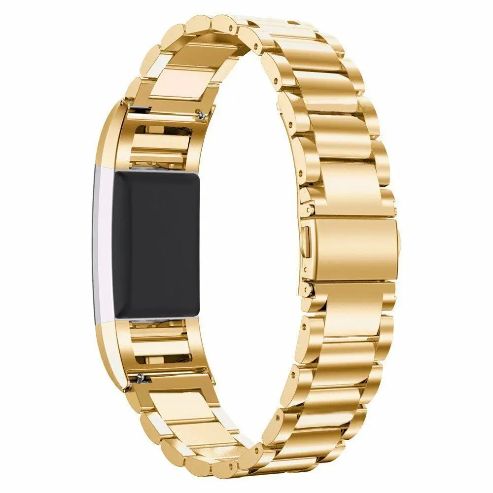 Браслет из нержавеющей стали для часов Fitbit Charge 2 металлический сменный ремешок