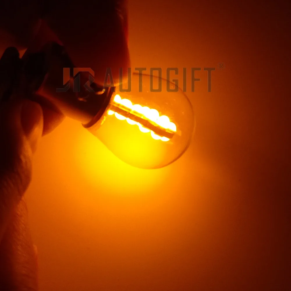 2 шт. Автомобильные светодиодные лампы 3030 18SMD BA15S BAY15D 1156 1157