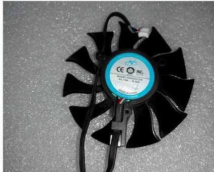 

The original HD5830 5850HD6850 VAPOR-X 6870 TOXIC sapphire graphics card fan