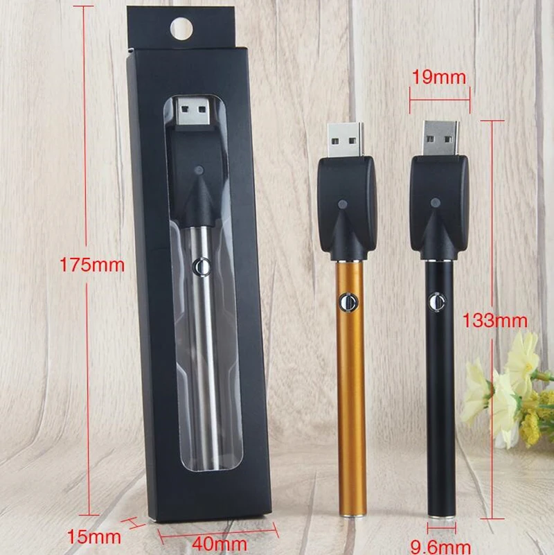 Электронная сигарета Батарея 510 нитки о сердцевины для ce3 картридж Bud vape