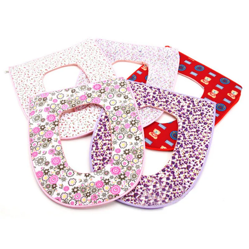 1 шт. мягкий коврик для унитаза на молнии|padded toilet seat|toilet seat covertoilet |