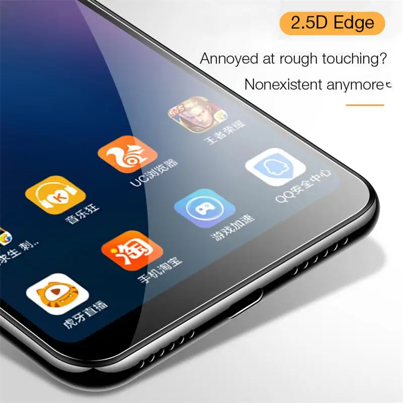 CAFELE защита для экрана Xiaomi Redmi note 8 Pro закаленное стекло 2.5D Edge HD прозрачное