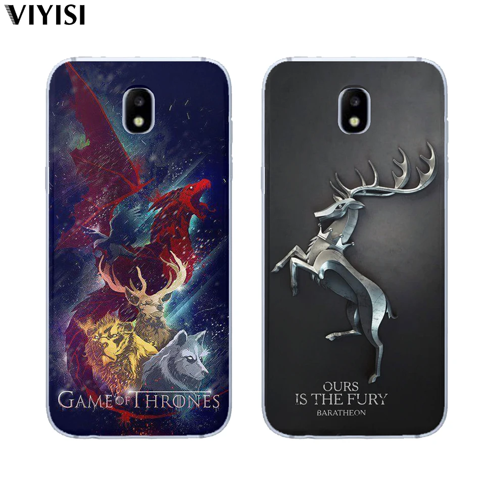 Силиконовый чехол для Samsung Galaxy s8 S9 Plus S6 S7 Edge S10 Note 8 9 Game Thrones Daenerys Dragon Jon Snow Tyrion Lannister |