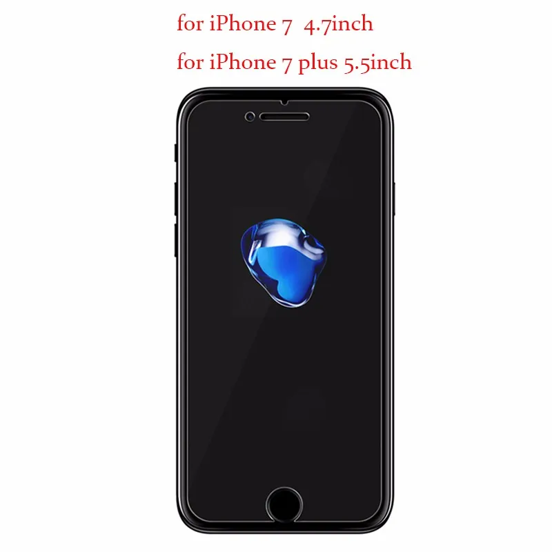 2 шт. 9H взрывозащищенное Закаленное стекло для iPhone X Ten 10 8 Plus 7 6 6S 5 5S SE 5C 4 4S Защитная